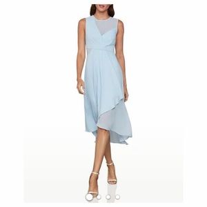NWT BCBGMaxAzria Asymmetrical Illusion Dress